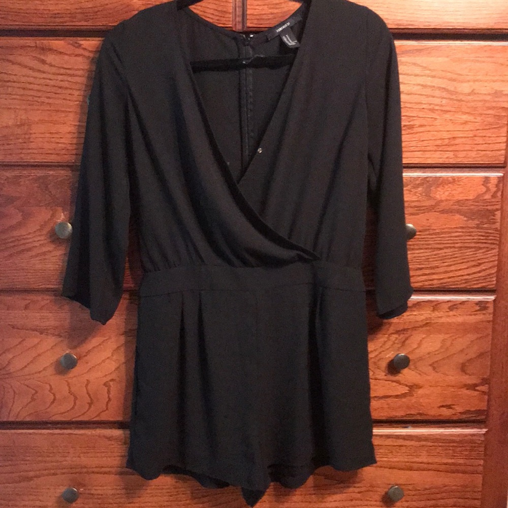 Forever 21 Black Romper